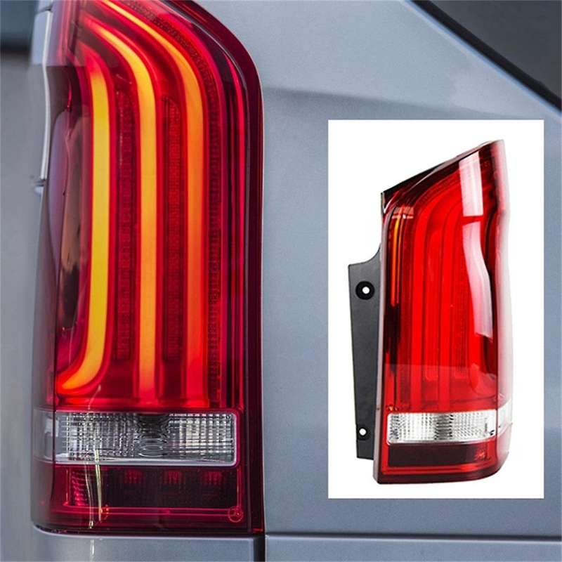 Flowing Left Rear LED Brake Taillight Assly A4478200064 for W447 Metris V-Class 2014-2020 Dynamic Tu