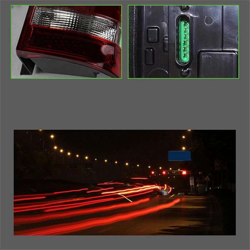Flowing Left Rear LED Brake Taillight Assly A4478200064 for W447 Metris V-Class 2014-2020 Dynamic Tu