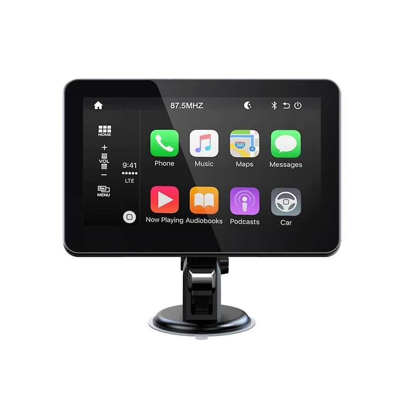 Fm Transmitter Aux Car Mp5 Player Wireless Wifi Touch Screen for Carplay Android without Rearview Ca