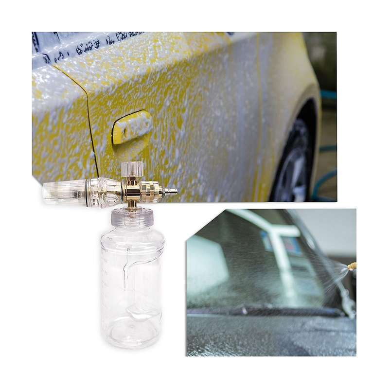 Foam Washer Transparent Car Washer Foam Pot High Pressure Adjustable Spray Angle Watering Cleaning