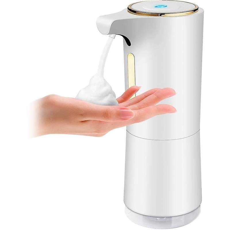 Foam Soap Dispenser Automatic, 300Ml Rechargeable Touchless Soap Dispenser for Bathroom Hospital Hot