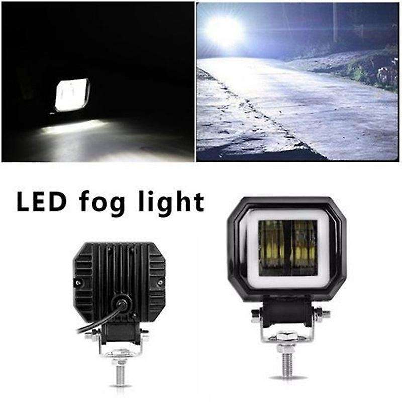 Fog Lamp Driving Daytime Off Road Light 7D 3 inch 20W Led Headlight for Halo ATV 12V 24V SUV
