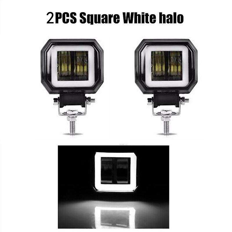 Fog Lamp Driving Daytime Off Road Light 7D 3 inch 20W Led Headlight for Halo ATV 12V 24V SUV