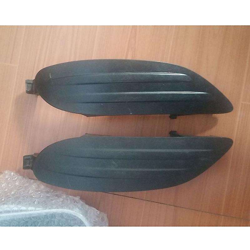 Fog Lamp Cover Sealed Fog Lamp Light Cover without Hole Left & Right Pair Set Fit for 05-07 02-04