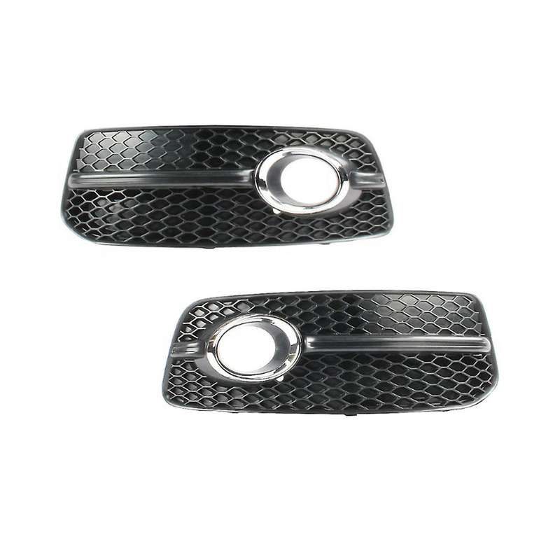 Fog Lamp Grille Lower Grille Headlight Protection Cover Automobile for Q5 2009-2012
