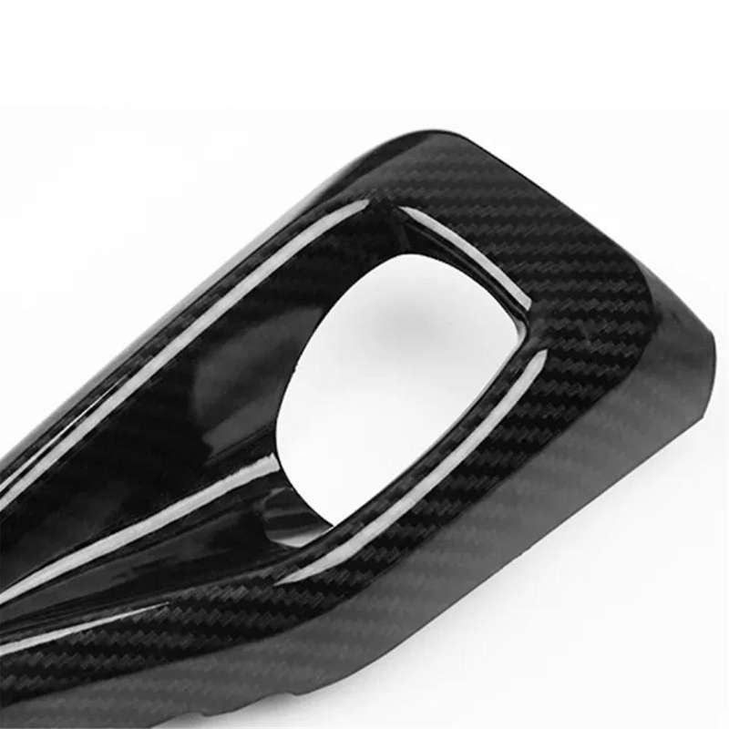 Fog Light Cover Fog Lamp Eyebrow Trim Strips for Focus MK4 2019+,Carbon Fiber Pattern