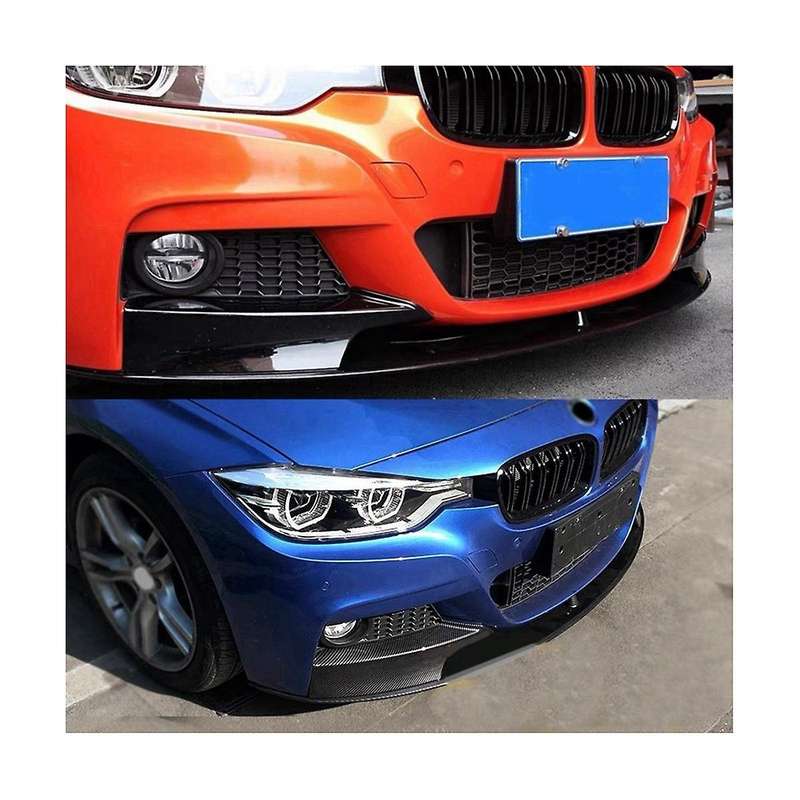 Fog Light Front Wind Knife Wrap Angle Wrap Angle Spoiler Car for 3 Series F30 F35 M Pack 320i 325i