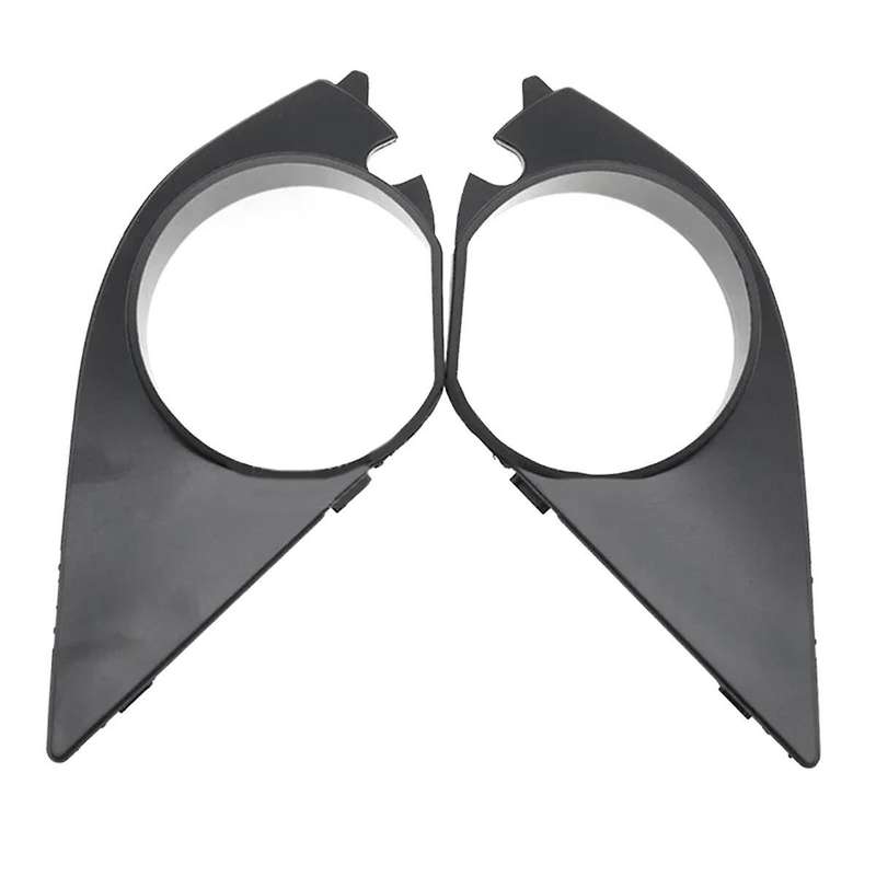 Fog Light Cover Lamp Frame Grille for 5er Reihe E60 E61 M Paket 2003-2010 Fog Light Grille Lamp Hood