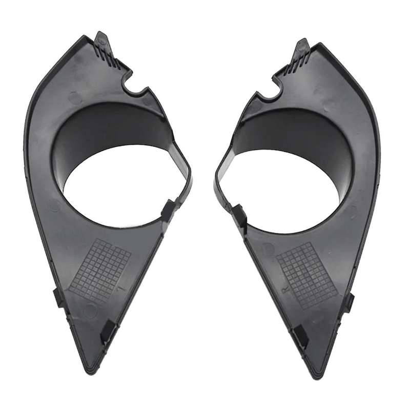 Fog Light Cover Lamp Frame Grille for 5er Reihe E60 E61 M Paket 2003-2010 Fog Light Grille Lamp Hood