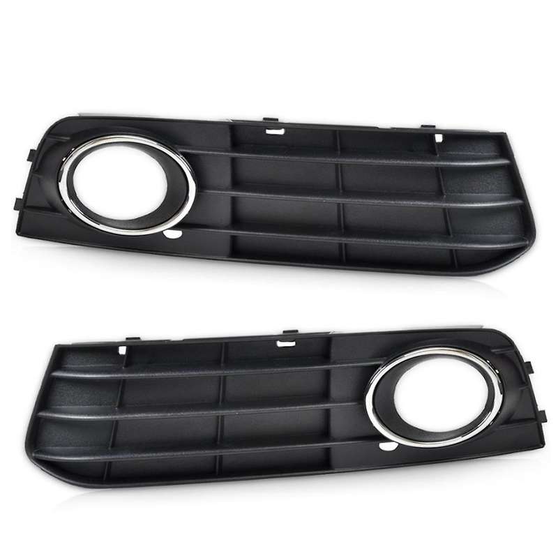 Fog Light Frame Lamp Trim Grill Cover Under Front Bumper for A4 B8 A4l 2009-2012 8kd807681 8kd80768