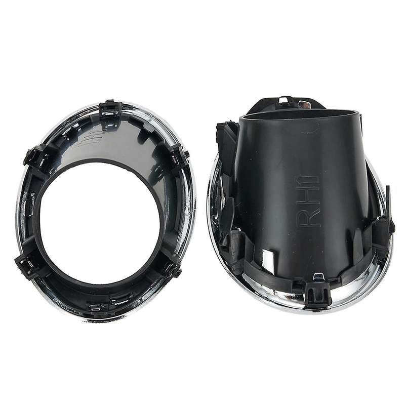 Fog Light Covers Left and Right Fog Light Lamp Cover Bezel Trim for J11 2014 2017