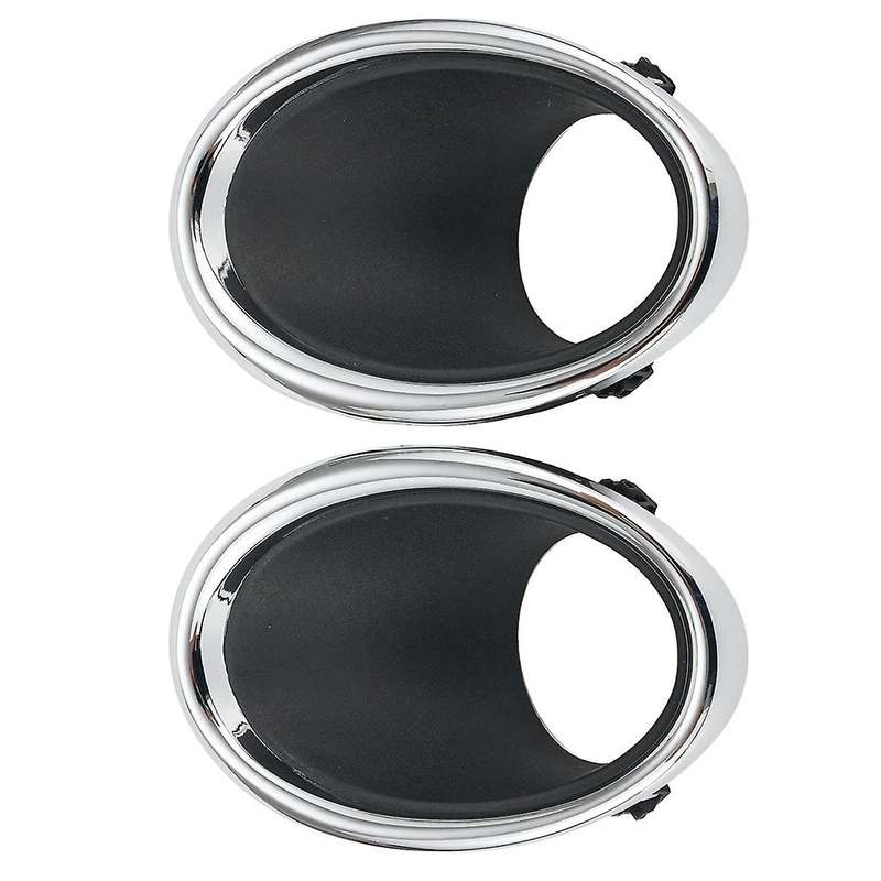 Fog Light Covers Left and Right Fog Light Lamp Cover Bezel Trim for J11 2014 2017