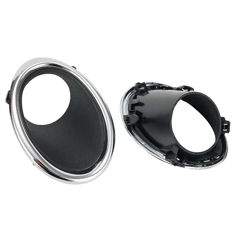 Fog Light Covers Left and Right Fog Light Lamp Cover Bezel Trim for J11 2014 2017