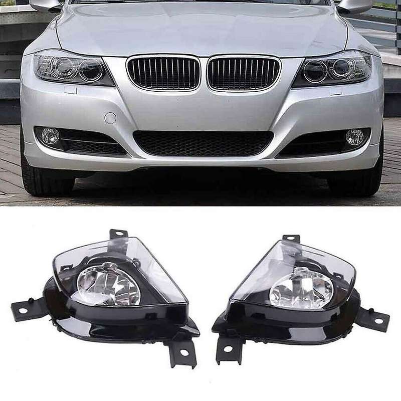 Fog Lights Front Bumper Fog Driving Light Lamp for 3 Series E90 E91 4-Door 2009-2011 2Pcs