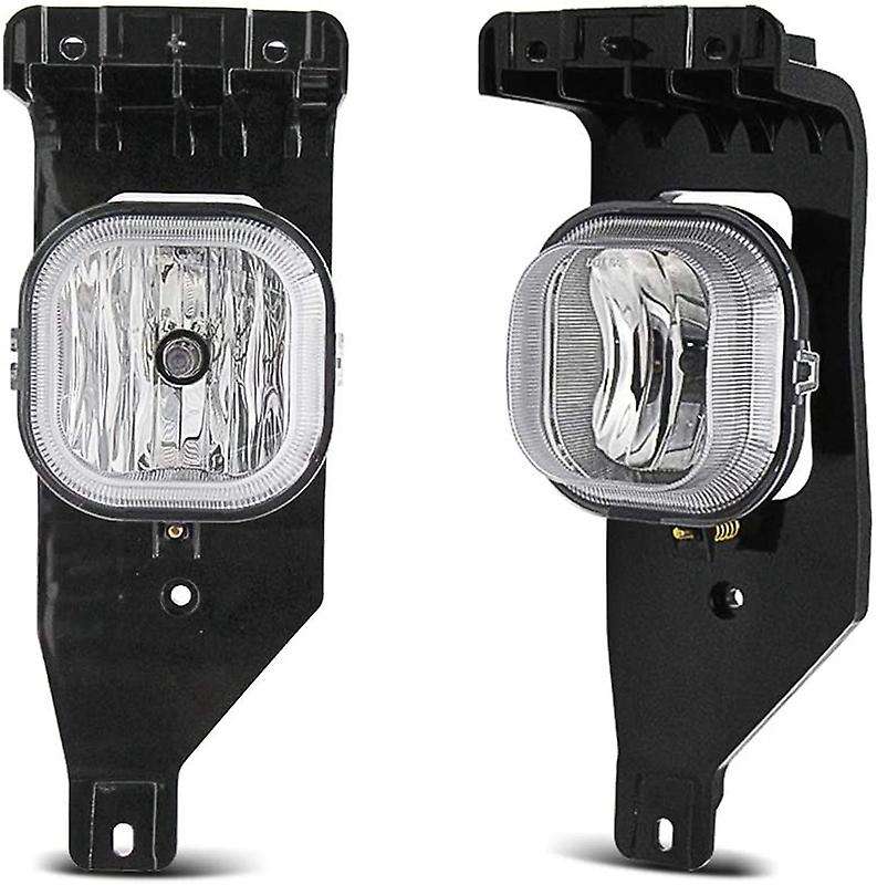 Fog Lights Assembly Kit Fit for 2005 2006 2007 F250 F350 F450 F550 Super Duty, Replacement Fog Lamp