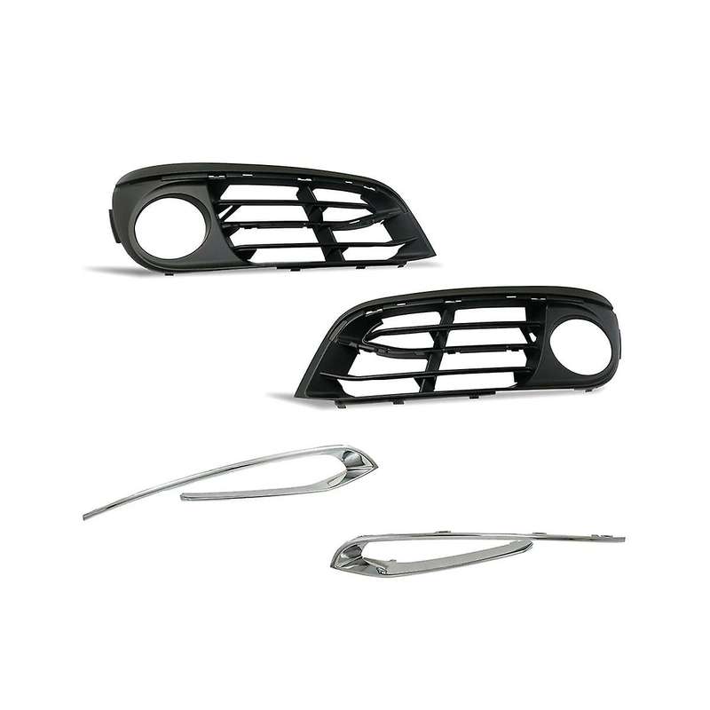 Fog Light Trims Driving Lamp Cover Grille for F10 F18 528i 535i 550i 2014 2015 2016 51117331731 511