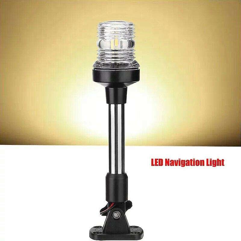 Fold Down LED Navigation Light for Yacht Boat Stern Anchor Light 12-24V Boat Sailing Signal Light