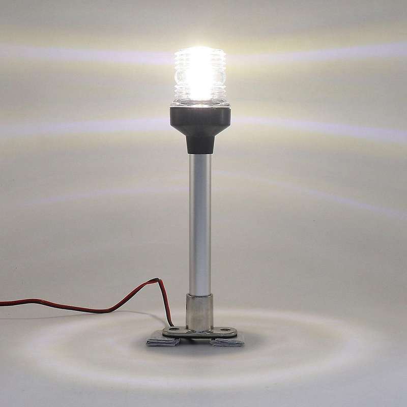 Fold Down LED Navigation Light for Yacht Boat Stern Anchor Light for Marine Boat Sailing Signal Ligh
