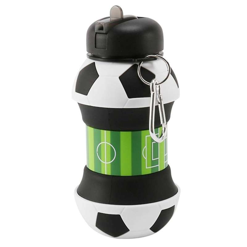 Fold Water Bottle Cups Mug Outdoor Sports Basketball Football Baseball Golf School Leakproof Portabl