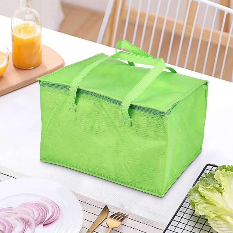 Foldable Cooler Bag Portable Food Cake Insulated Bag Aluminum Foil Thermal Box Waterproof Ice Pack