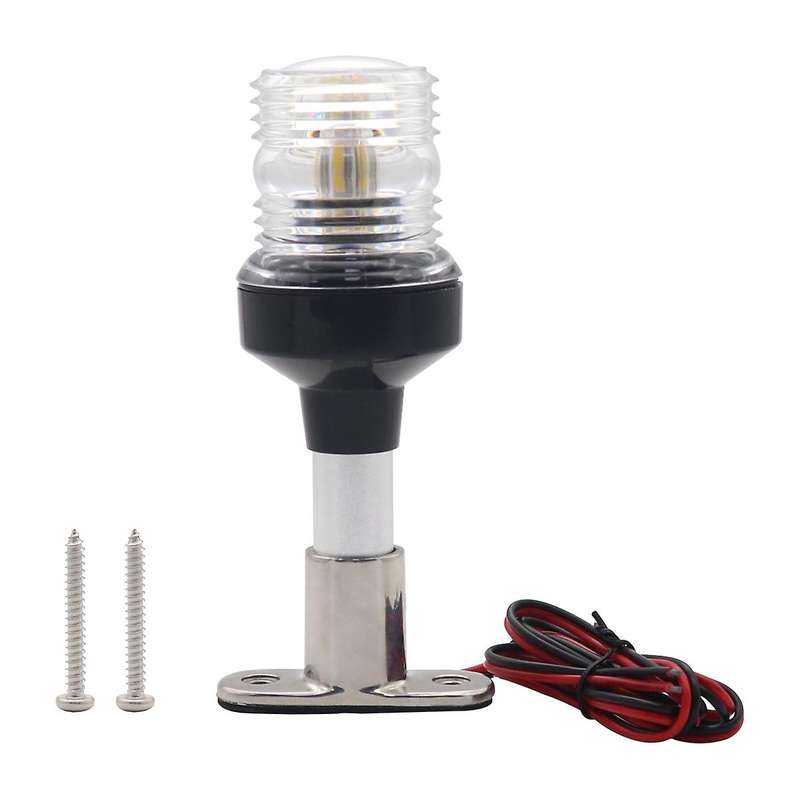 Fold Down LED Navigation Light for Yacht Boat Stern Anchor Light for Marine Boat Sailing Signal Ligh