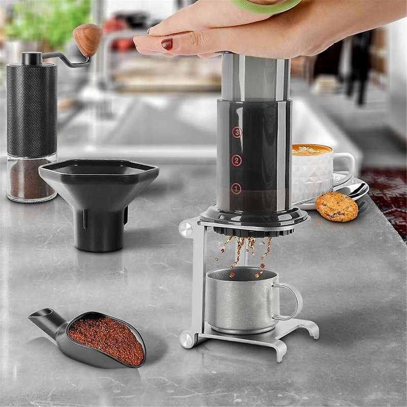 Foldable Coffee Drip Holder Aluminum Alloy Support Stand Espresso Portable Travel Outdoor Using Tool