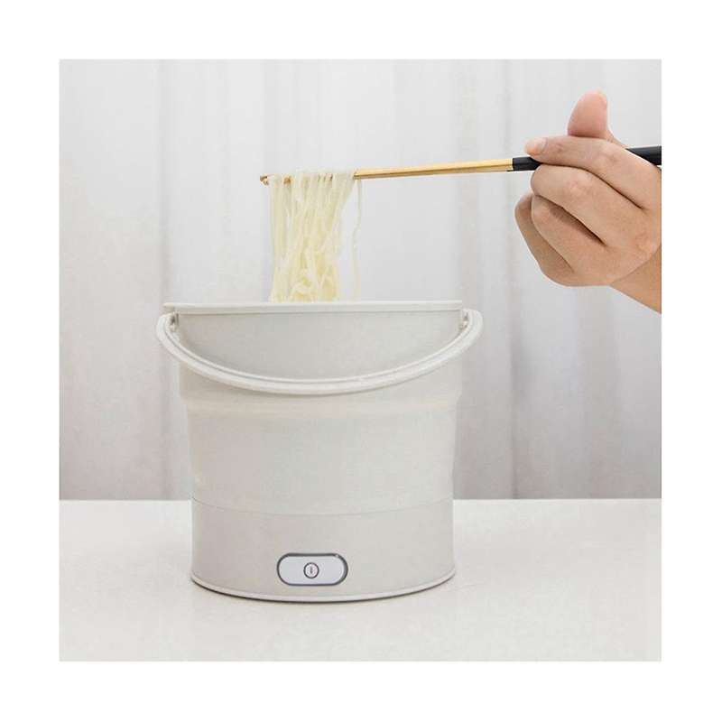 Foldable Electric Cooker Mini Multifunction Hot Pot Food Steamer Cooking Machine for Dormitory Nood