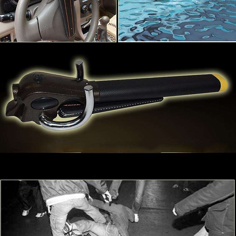 Foldable Car Lock Top Mount Steering Wheel Anti-Theft Security Lock with Keys