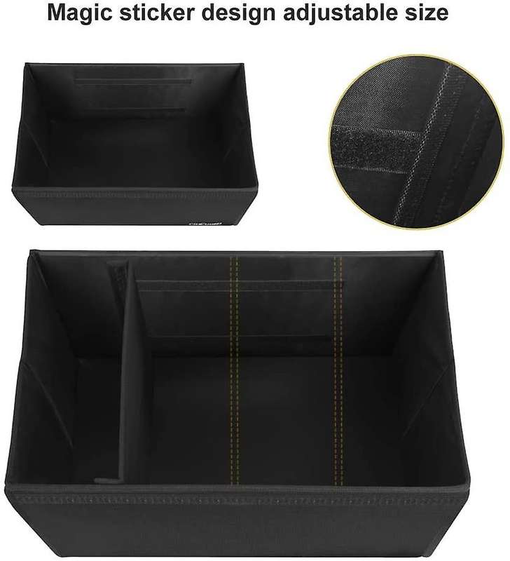 Foldable Organizer,Portable Holder Bag Car Trunk Cargo Storage Box for Table and Car Nursery Essenti