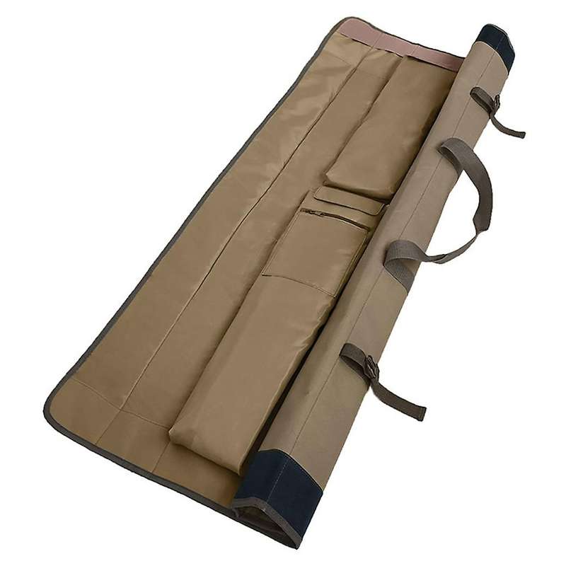 Foldable Fishing Rod Bag Fishing Pole Storage Case Organizer Bag Handbag Backpack for Carp Fishing,K