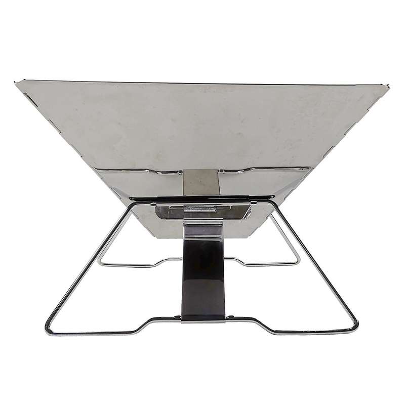 Foldable Portable Stainless Steel Charcoal BBQ Grill with Carry Bag for Outdoor Camping