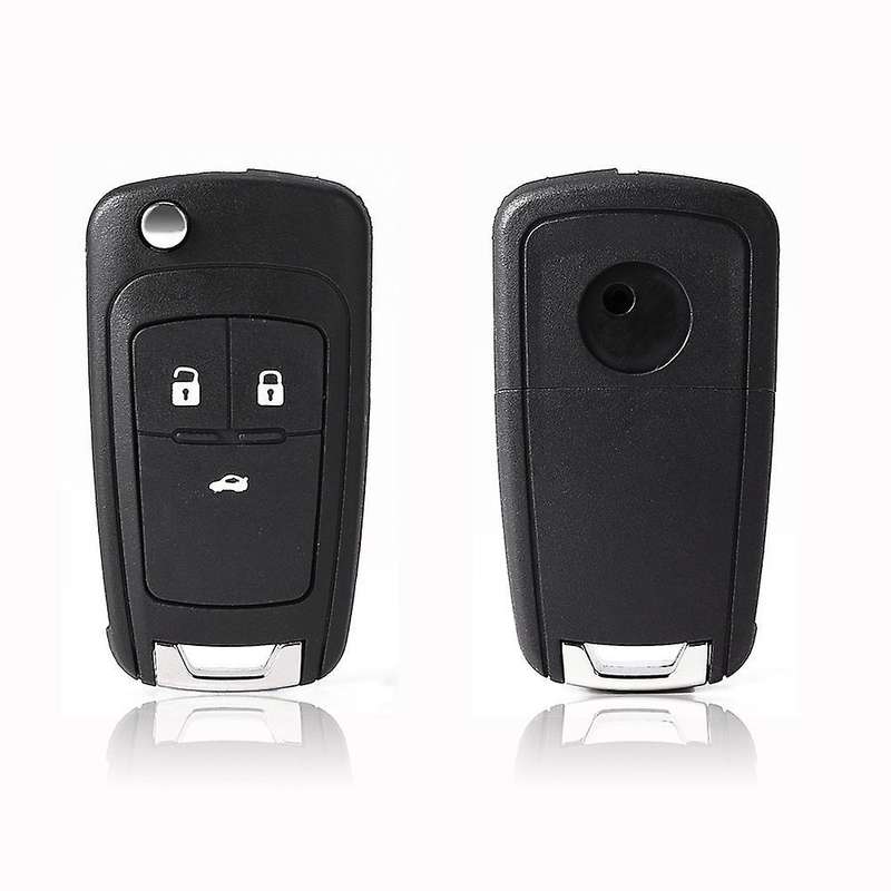 Foldable remote key shell 3 bouton for Zafira Opel