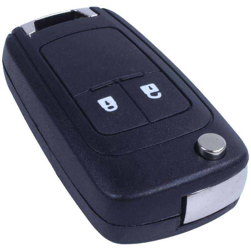Foldable shell 2 buttons for remote key Opel