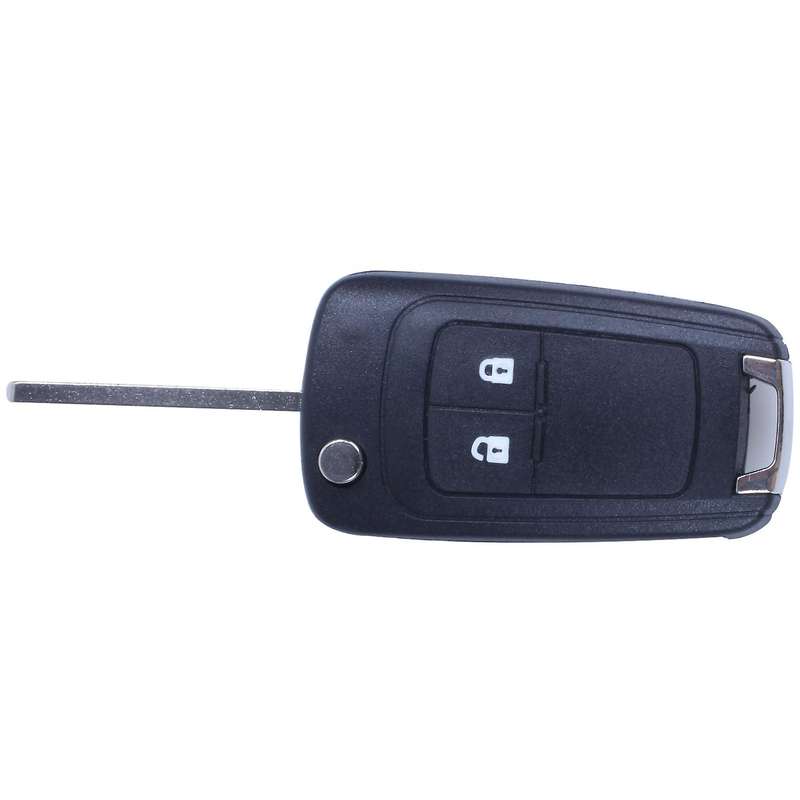Foldable shell 2 buttons for remote key Opel