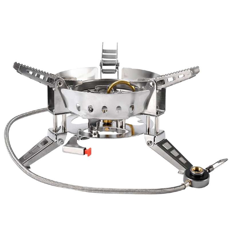 Foldable Split Gas Stove Portable Picnic Windproof Gas Stoves Cooking Bbq Outdoor Camping Hiking Gas