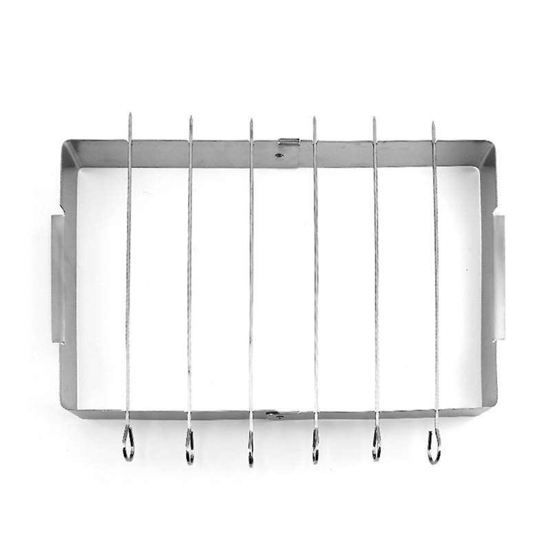 Folding Barbecue Grill Stainless Steel Grill Outdoor Portable Barbecue Tools Skewers Barbecue Picks