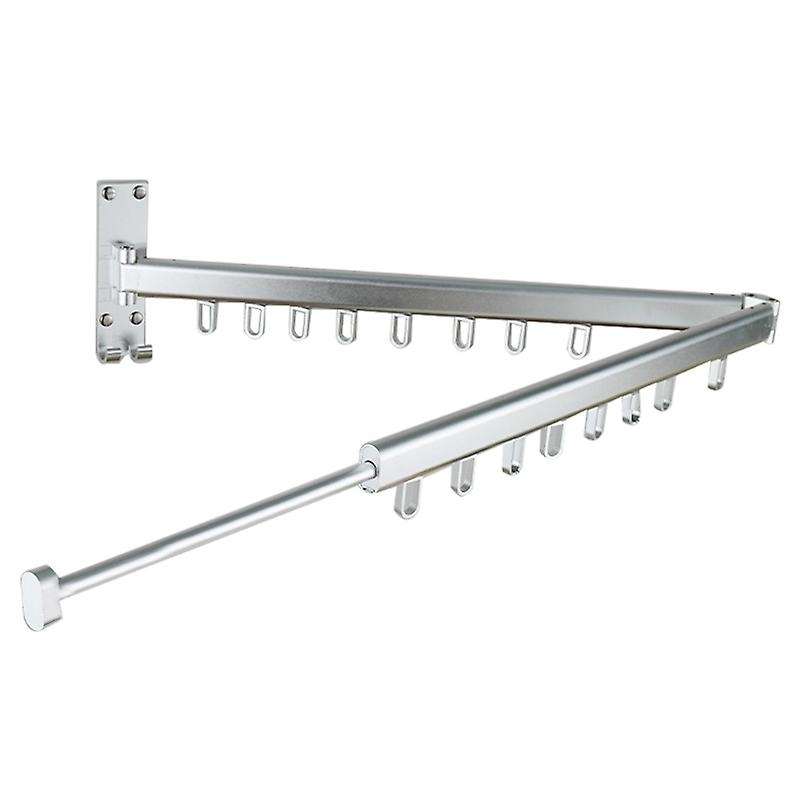 Foldable Wall Hanging Clothes Drying Rack Indoor Balcony Retractable Clothes Hanger Towels Clothes O