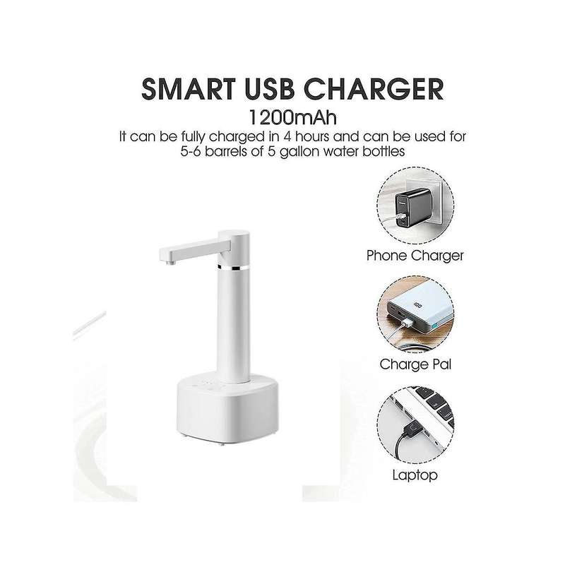 Foldable Water Dispenser, Portable Water Pump, Wireless Electric Generic Gallon Water Pump