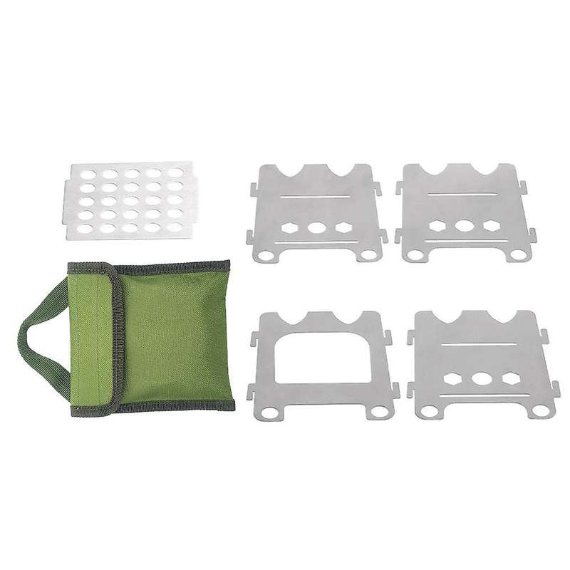 Folding Camping Stove Portable Wood Burning Camping Stove Light Camping Wood Stove Square Outdoor Co