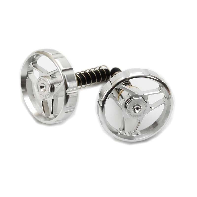 Folding Bike Handle C Buckle Clip Rotating Buckle for Bike Round Clip Gold