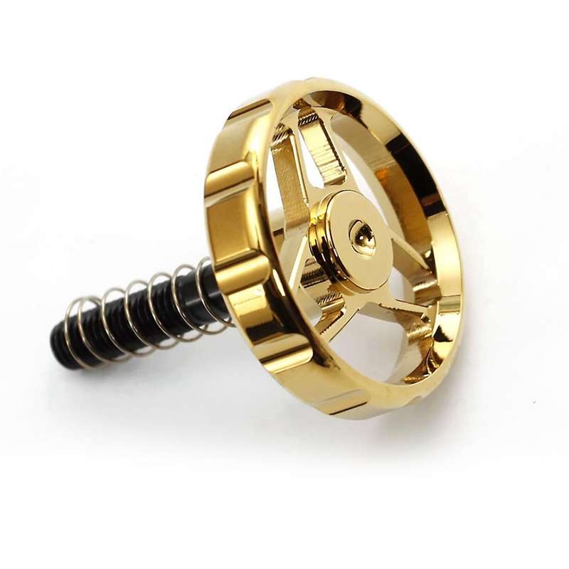 Folding Bike Handle C Buckle Clip Rotating Buckle for Bike Round Clip Gold