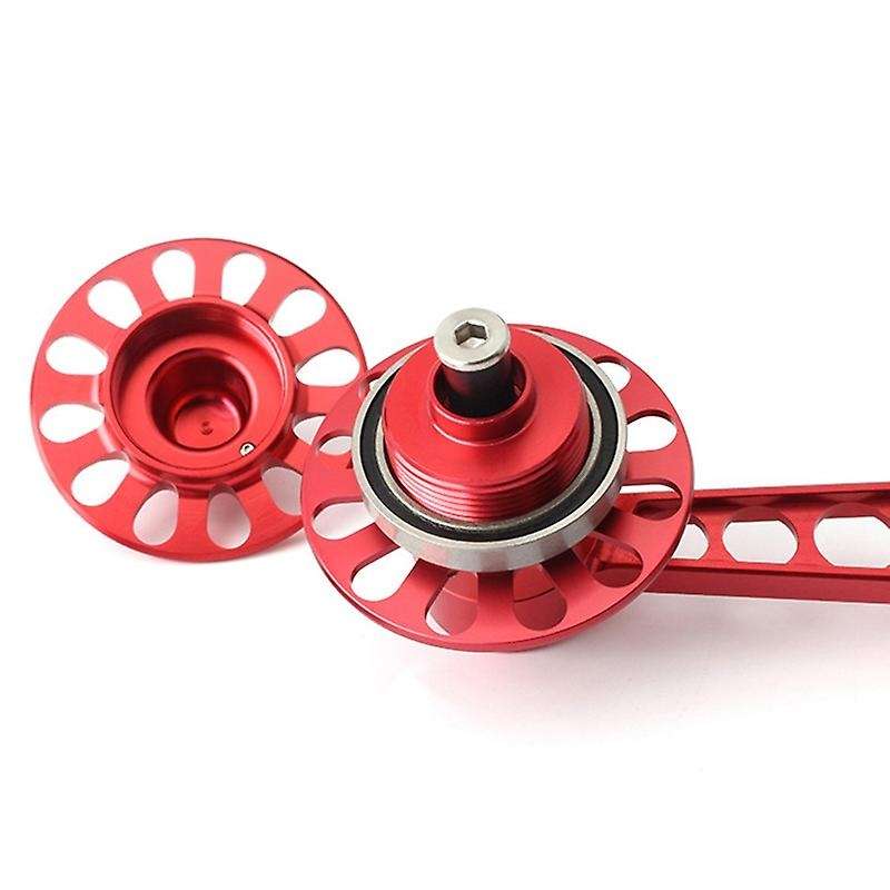 Folding Bike Derailleur Shifter Tensioner for Bike Chain Tension 2 3 6 Speed Chain Pusher Red