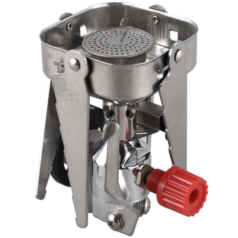 Folding Furnace Outdoor Camping Gas Stove Picnic Windproof Cooking Gas Burners Backpacking Furnace B