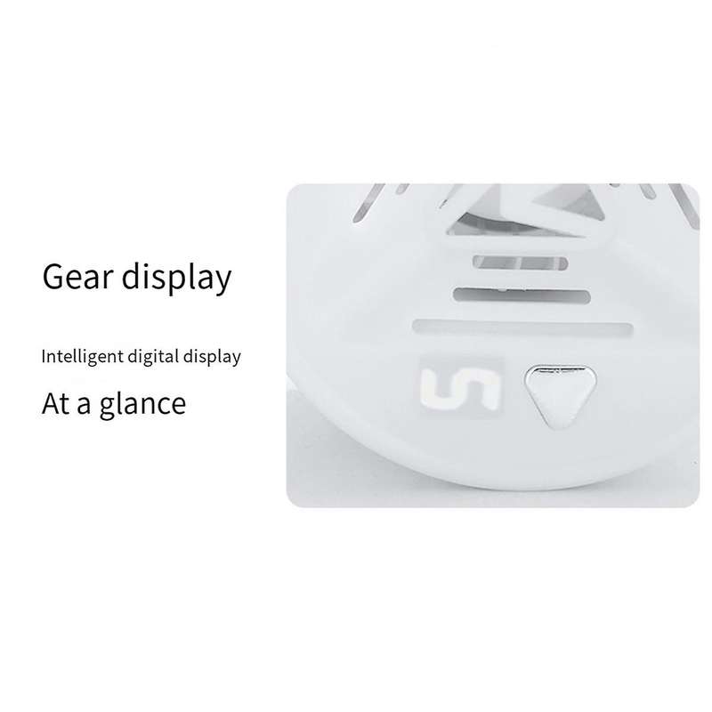 Folding Neck Waist Fan USB Charging Powerful Wind Lazy Portable Storage Silent Mini Halter Neck Fan