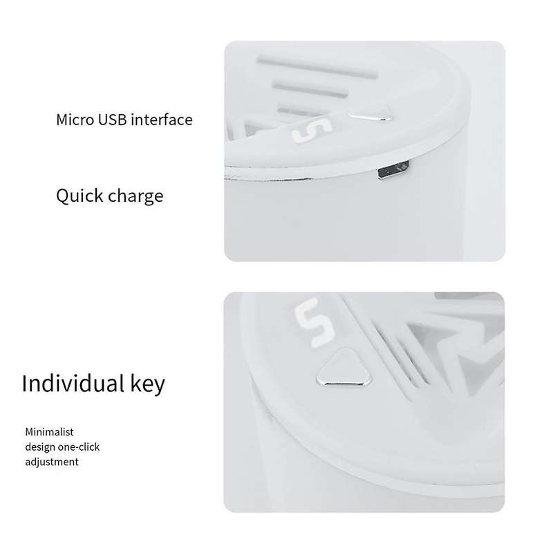 Folding Neck Waist Fan USB Charging Powerful Wind Lazy Portable Storage Silent Mini Halter Neck Fan