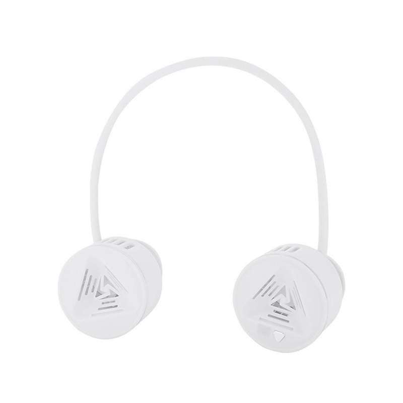 Folding Neck Waist Fan USB Charging Powerful Wind Lazy Portable Storage Silent Mini Halter Neck Fan