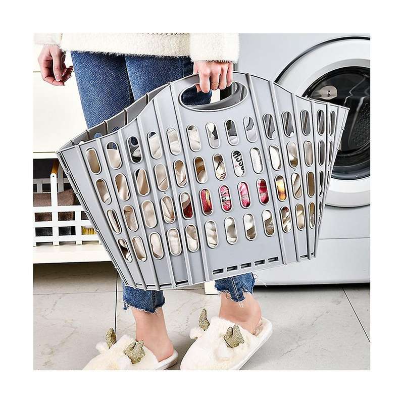 Folding Laundry Basket Laundry Basket Multi-functional Portable Storage Basket Can Be Hung Storage