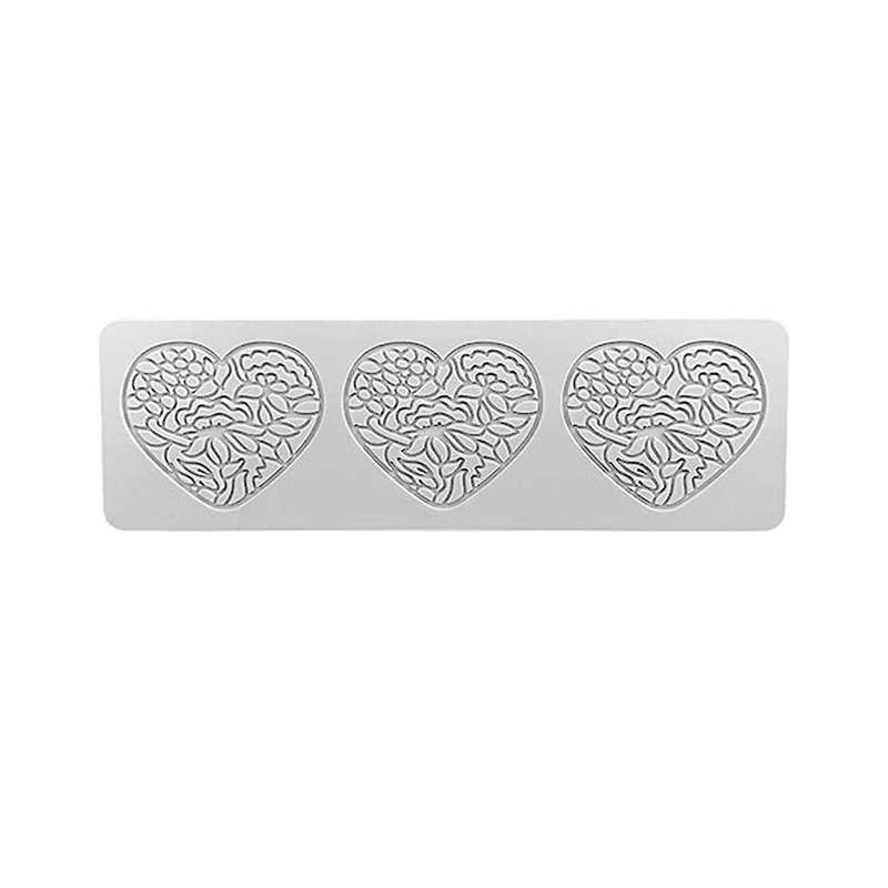 Fondant Lace Mold Candy Mold Chocolate Sugar Cake Decorating Cupcake Top Fondant Lace Mat Silicone