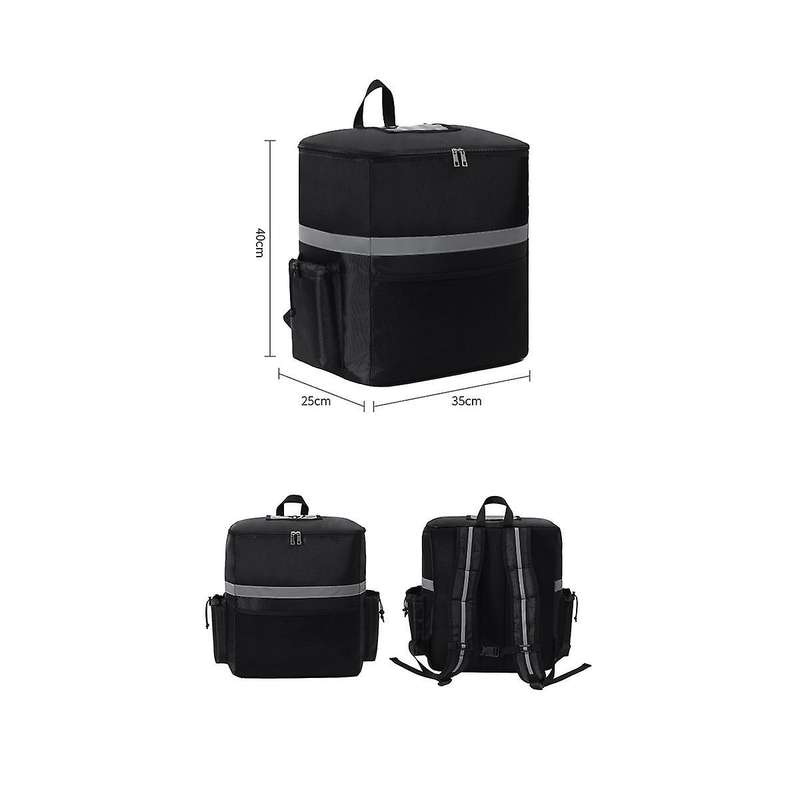 Food Delivery Backpack Pizza Delivery Bag Insulated Delivery Bag for Bike Delivery Food Delivery Bag