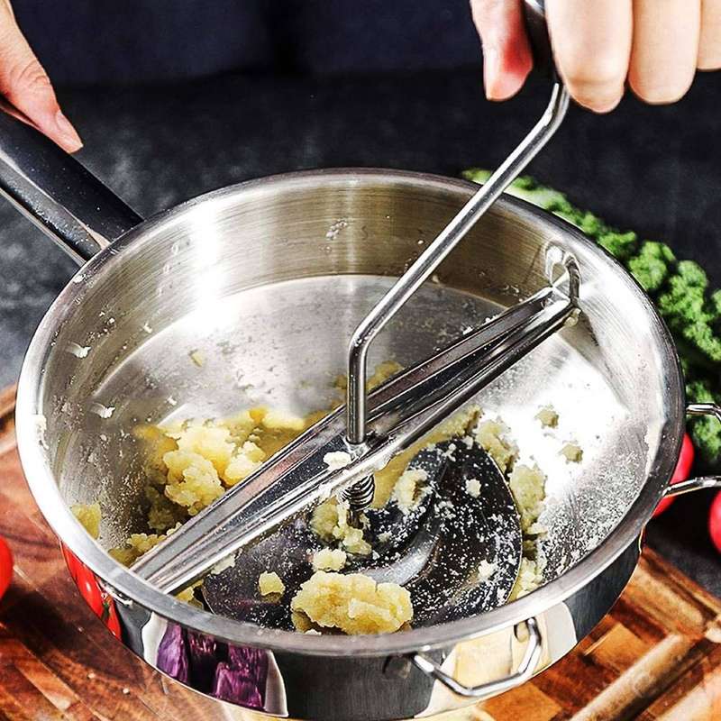 Food Potato Ricer with 3 Interchangeable Disks, Great for Making Or Soups Of Vegetables, Baby Food